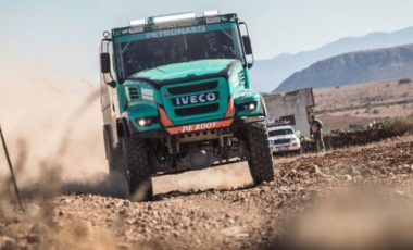 Tovornjak z Goodyearovimi pnevmatikami najhitrejši na eko-dirki po Afriki