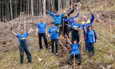 Goodyearovci pomagali pri naravni obnovi gozda