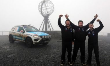 Rainer Zietlow in Goodyear postavila nov svetovni rekord: v devetih dneh iz Južne Afrike do Norveške