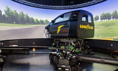 Goodyear okrepil razvoj pnevmatik z najsodobnejšim simulatorjem vožnje