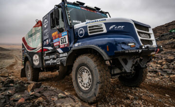 Tehnologija za upravljanje pnevmatik pripomogla k zmagi na reliju v Dakarju
