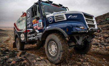 Tehnologija za upravljanje pnevmatik pripomogla k zmagi na reliju v Dakarju