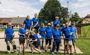 Goodyearovi zaposleni izvedli devet prostovoljskih projektov