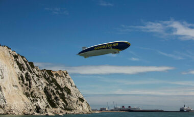 Legendarni Goodyear Blimp bo ob 100. obletnici znova poletel nad Slovenijo