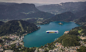 Legendarni Goodyear Blimp bo znova poletel nad Slovenijo